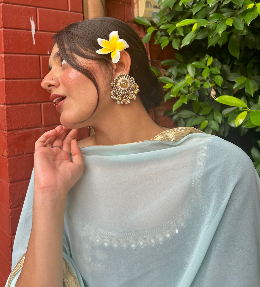 Oxidised Jhumkas
