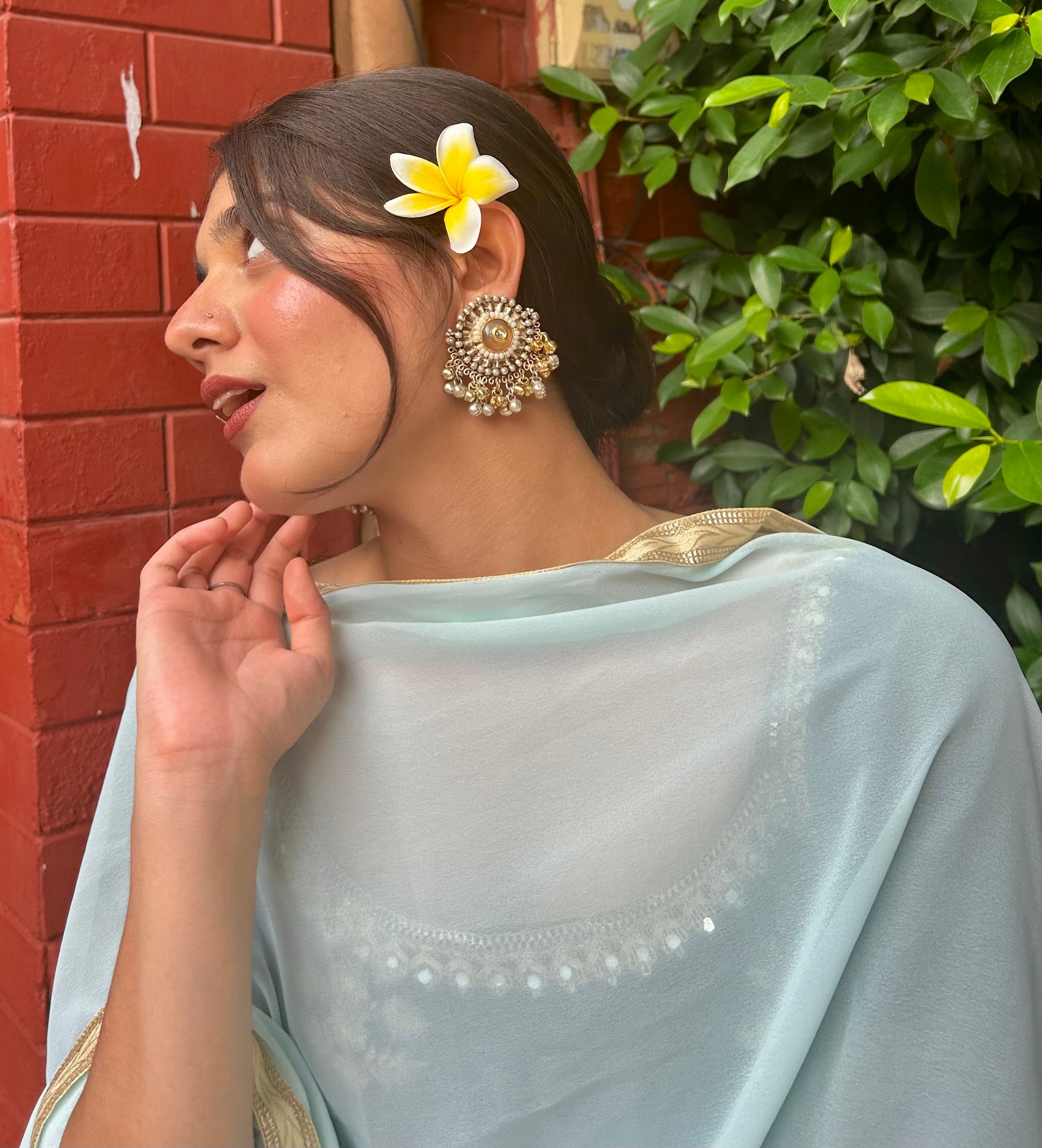 Oxidised Jhumkas