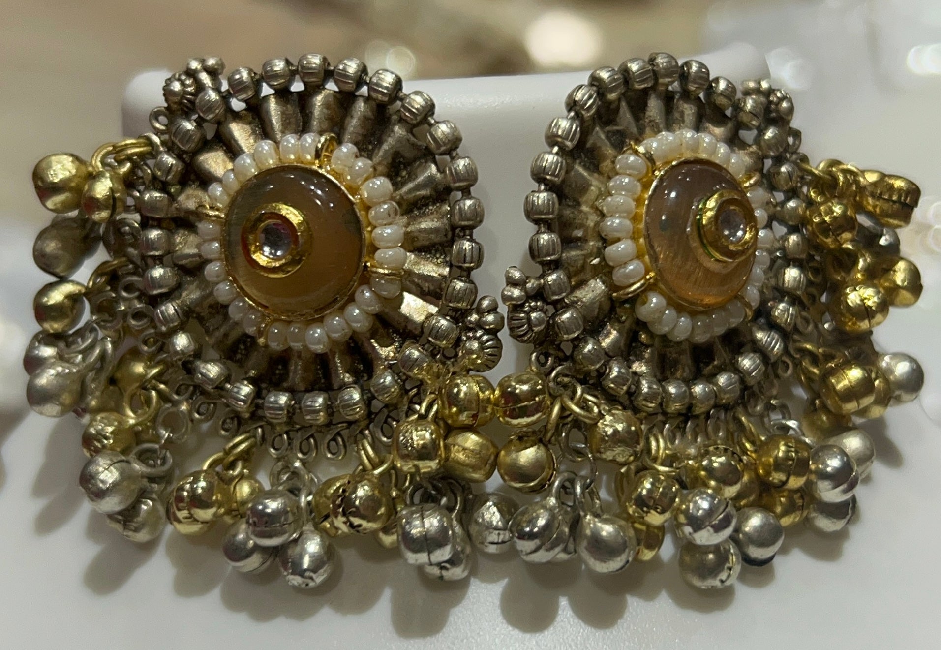 Oxidised Jhumkas